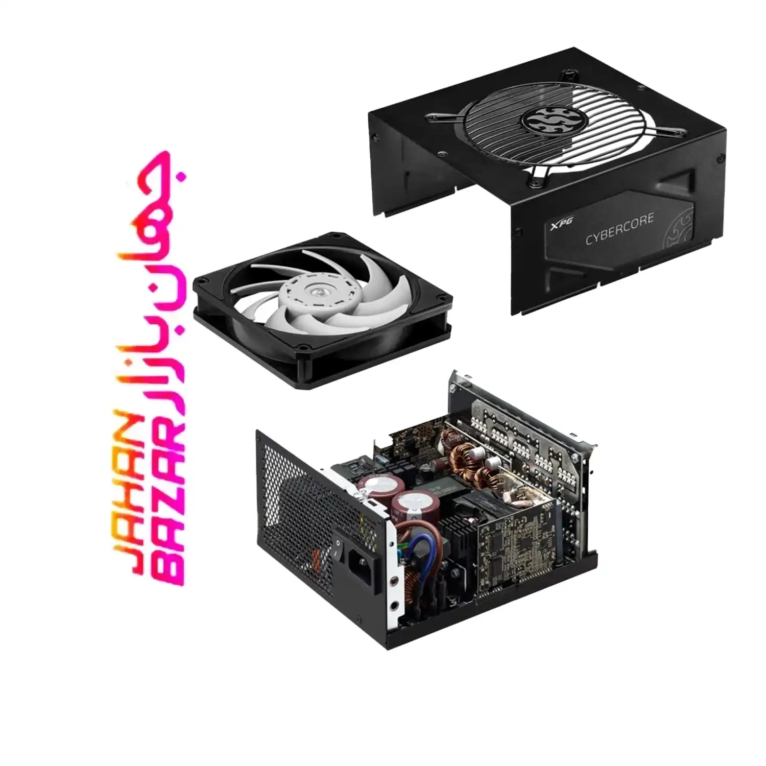 پاور 1300 وات ایدیتا ADATA مدل XPG CYBERCORE II (PLATINUM) - Image 3