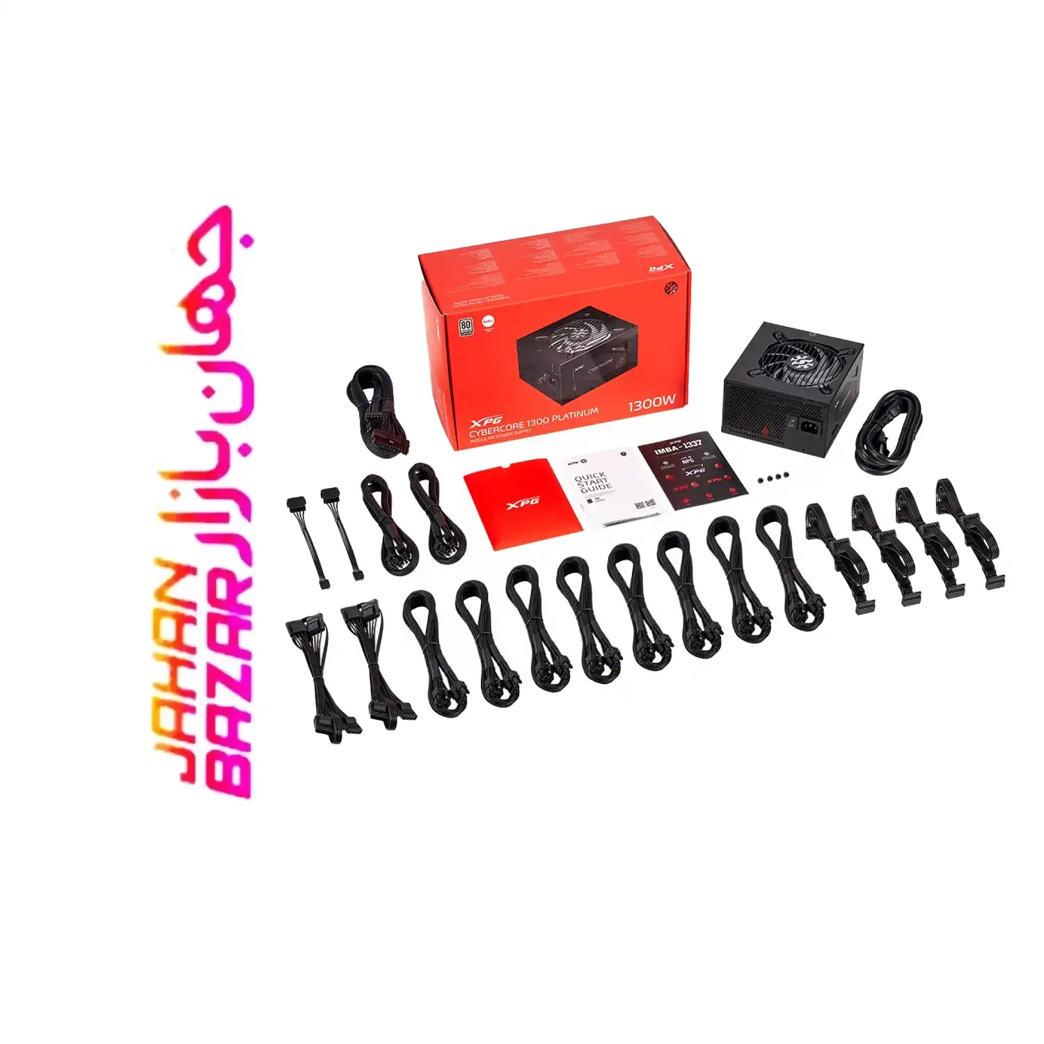 پاور 1300 وات ایدیتا ADATA مدل XPG CYBERCORE II (PLATINUM) - Image 2
