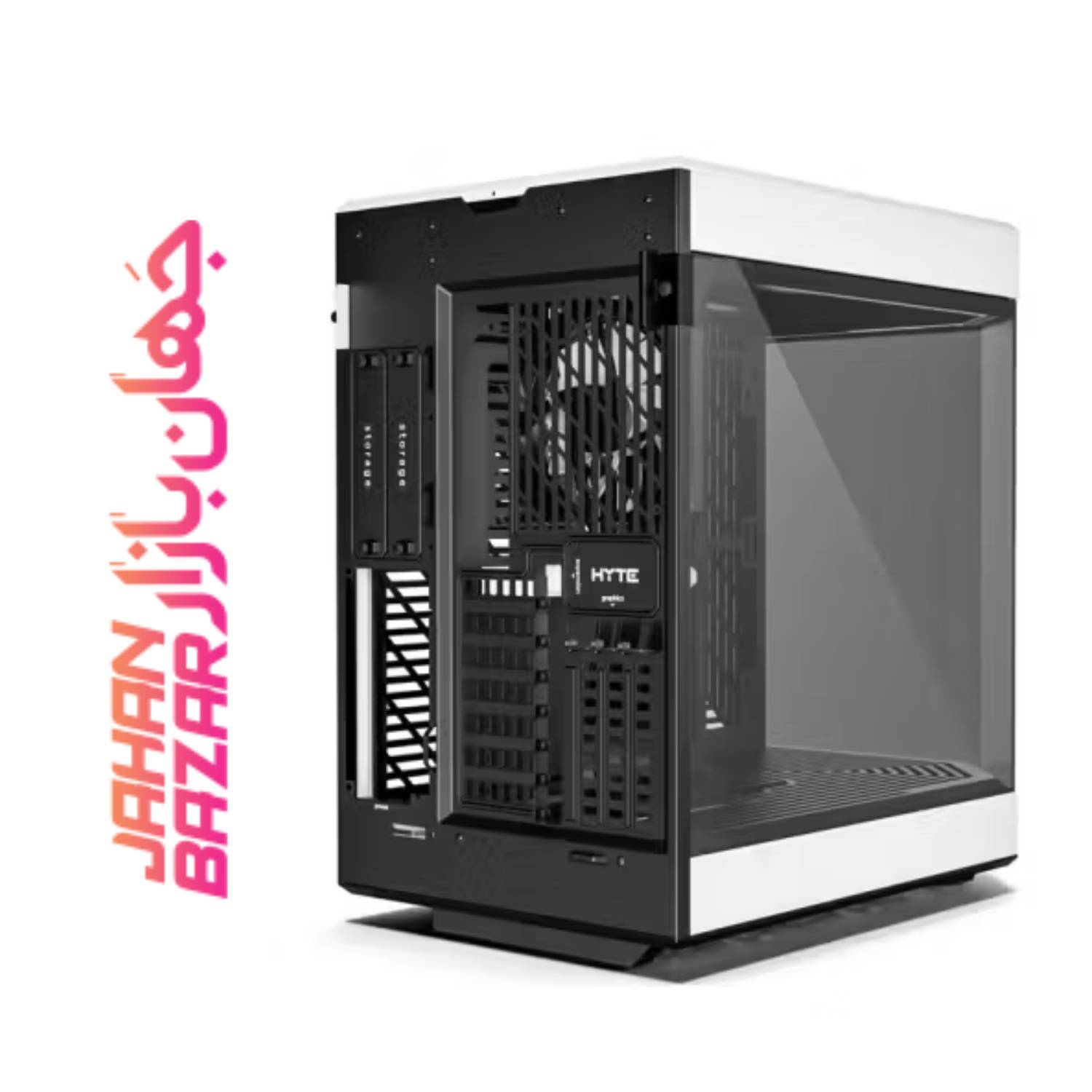 کیس کامپبوتر هایت مدل HYTE Y60 LCD رنگ مشکی