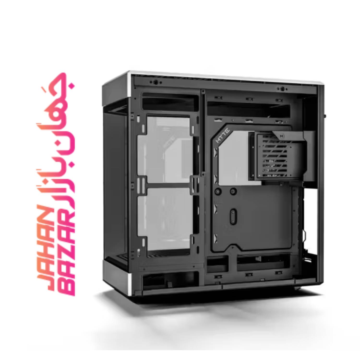کیس کامپبوتر هایت مدل HYTE Y60 LCD رنگ مشکی - Image 3