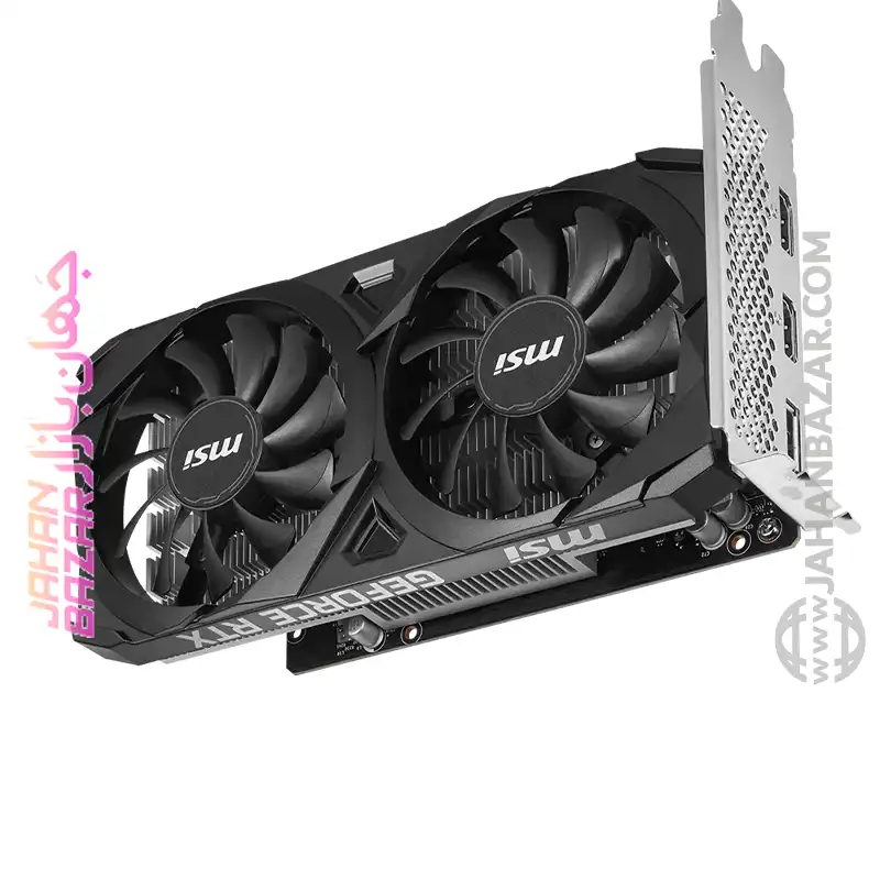 کارت گرافیک ام اس آی MSI مدل GeForce RTX 3050 VENTUS 2X OC حافظه 6 گیگابایت