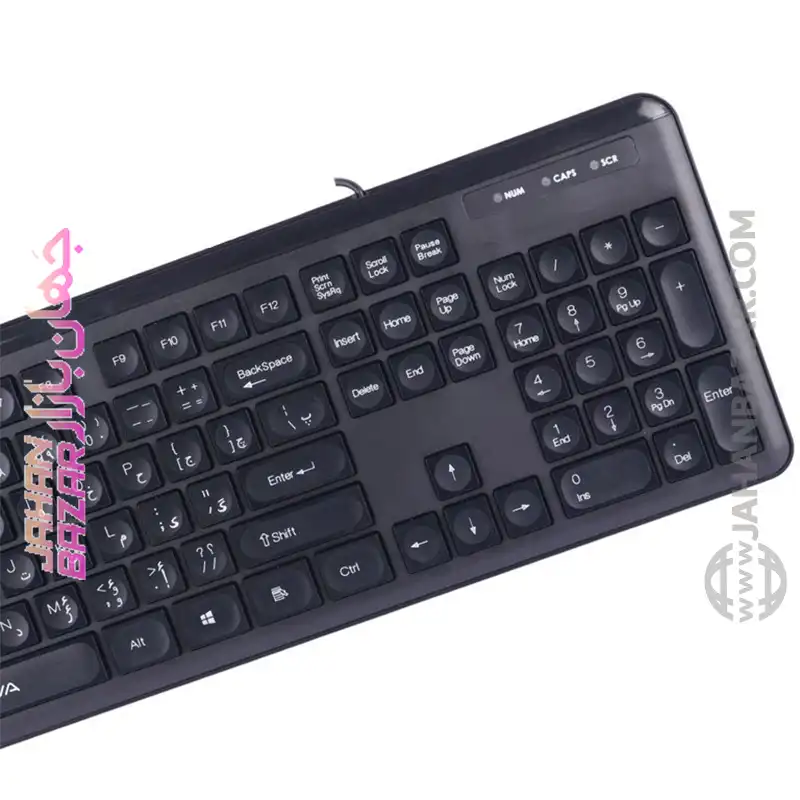 کیبورد سیم دار نوا NOVA مدل NK-102 - Image 2