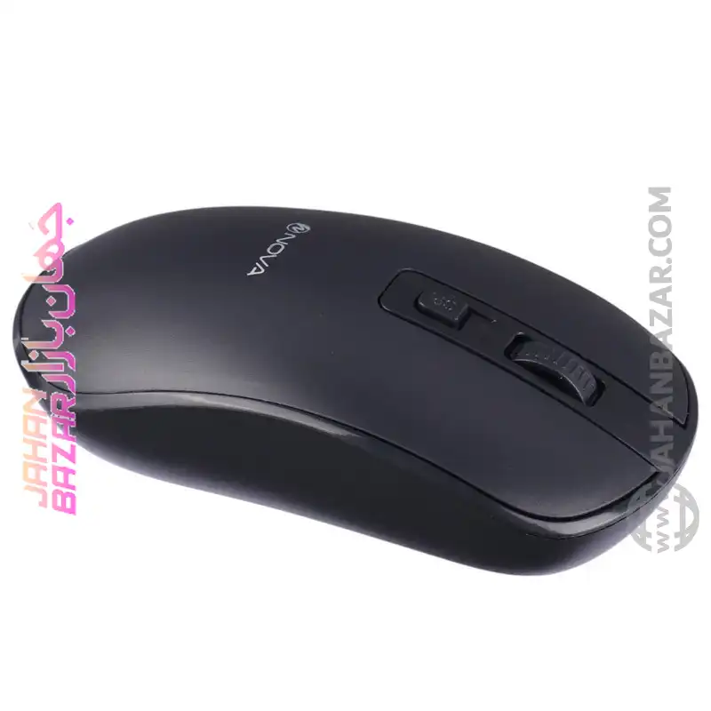 کیبورد و ماوس بی سیم نوا NOVA مدل NKM-1402WL - Image 10