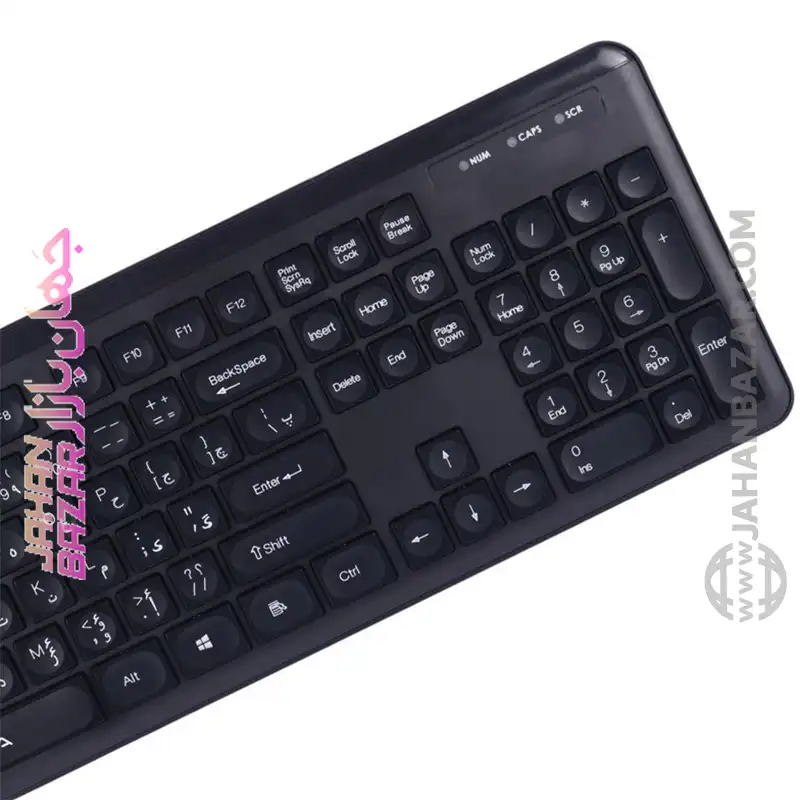 کیبورد و ماوس بی سیم نوا NOVA مدل NKM-1402WL - Image 3