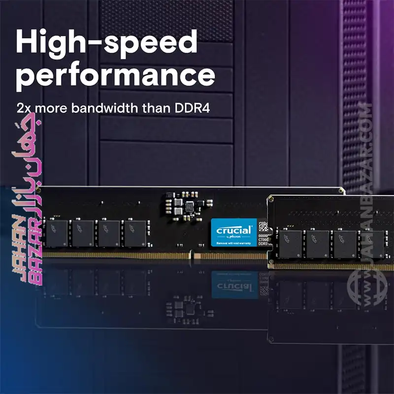رم دسکتاپ کروشیال Crucial 16GB DDR5 5600Mhz CL46 - Image 3