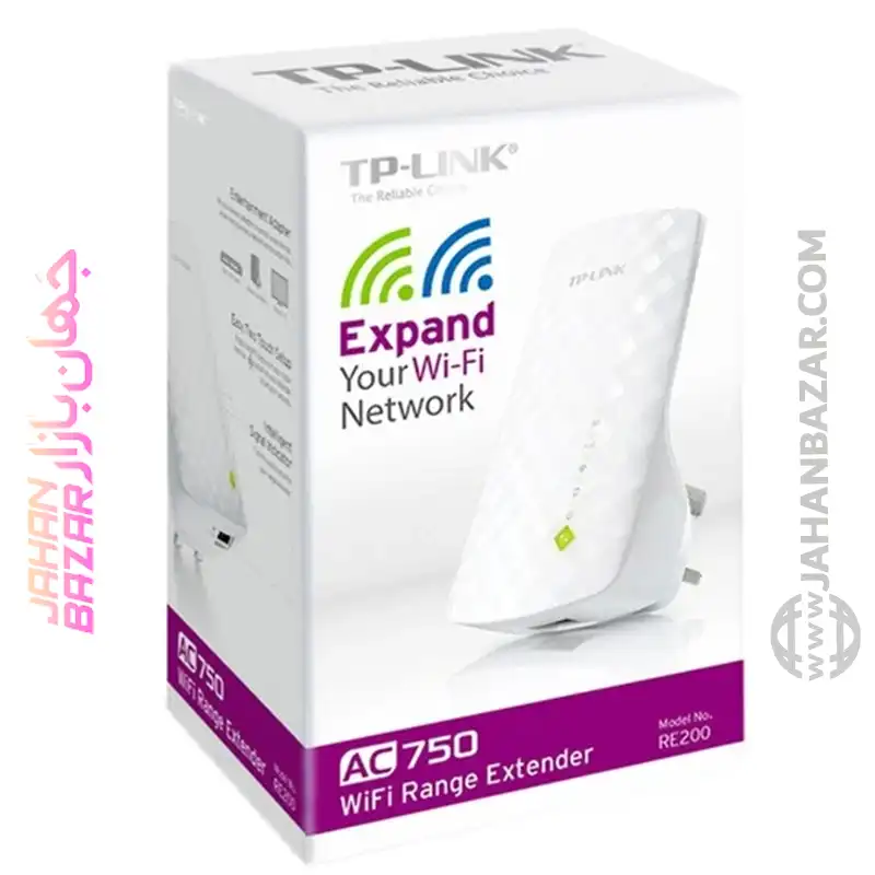 گسترش دهنده شبکه بیسیم دو بانده تی پی لینک TP Link مدل RE200 - Image 3