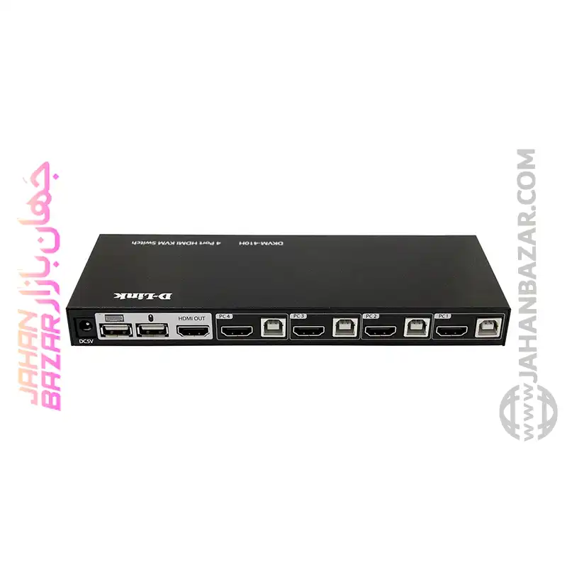 سوییچ 4 پورت دی لینک D_Link مدل DKVM-410H