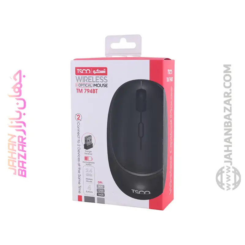 ماوس بلوتوثی تسکو TSCO مدل TM 794BT - Image 5