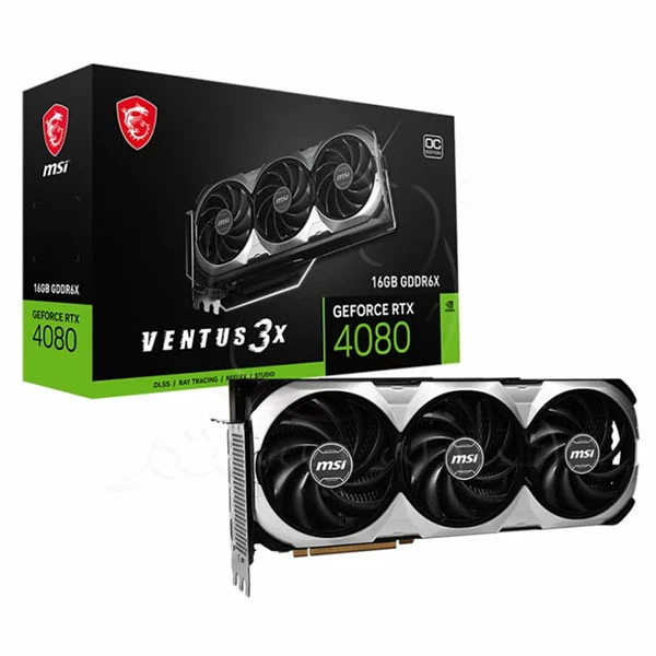 کارت گرافیک استوک ام اس آی مدل GeForce RTX 4080 Super 16GB MSI VENTUS 3X - Image 2
