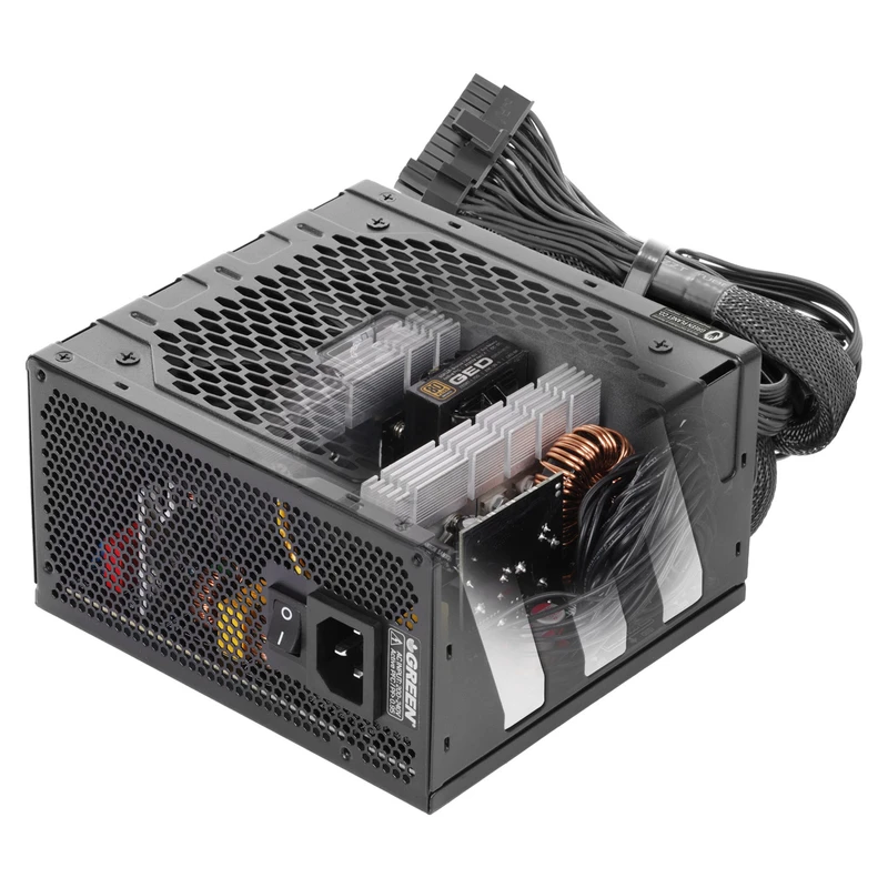 منبع تغذیه استوک کامپیوتر گرین مدل GP800A-GED - Image 2