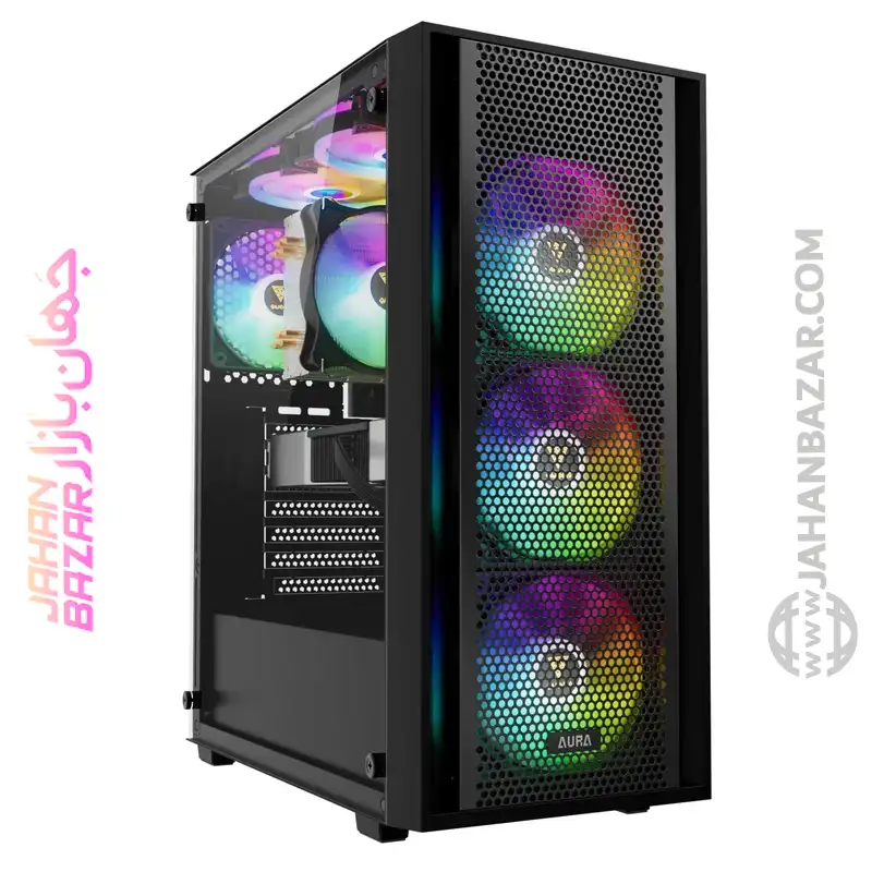 کیس کامپیوتر گیم دیاس GAMDIAS مدل AURA GC2 ELITE ARGB - Image 4