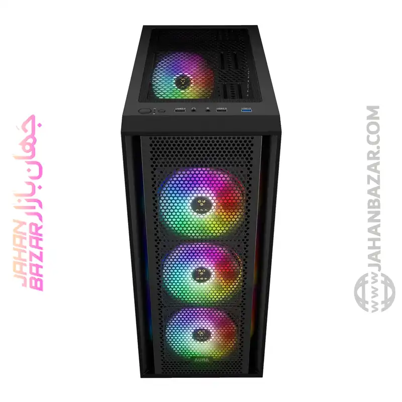 کیس کامپیوتر گیم دیاس GAMDIAS مدل AURA GC2 ELITE ARGB - Image 17