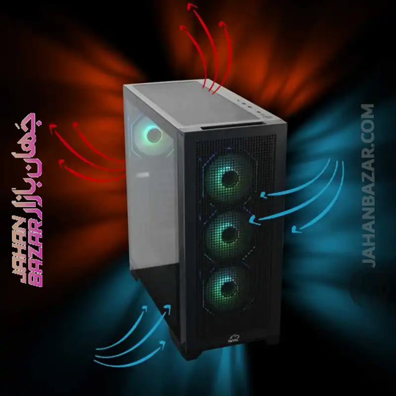 کیس گیمینگ تسکو TSCO مدل GC4510 Dragon’s Breath - Image 5