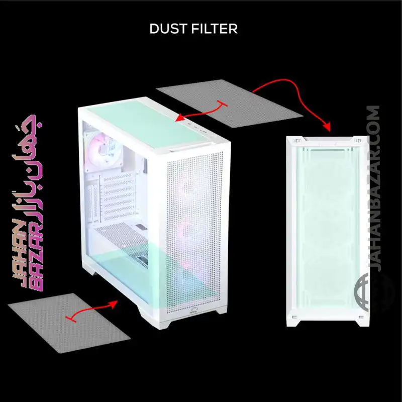 کیس گیمینگ تسکو TSCO مدل GC4510 Dragon’s Breath - Image 8