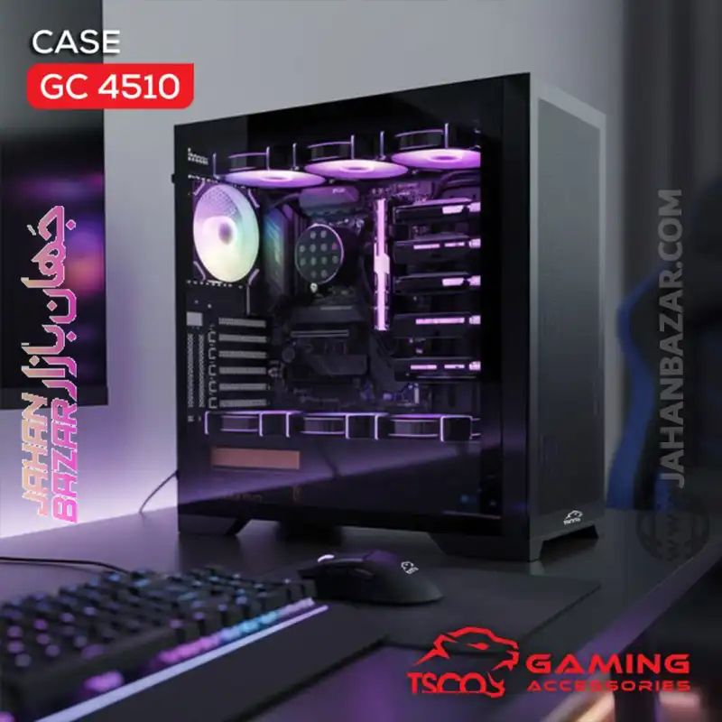 کیس گیمینگ تسکو TSCO مدل GC4510 Dragon’s Breath - Image 10