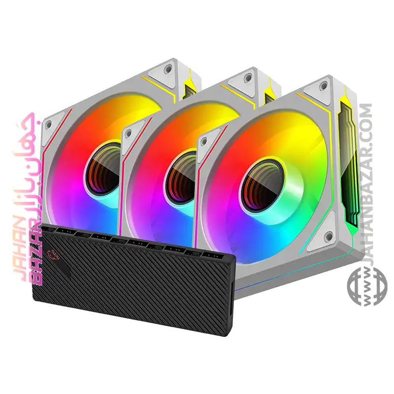 فن کیس گیمینگ تسکو پکیج سه عددی مدل Skadi Lux GFan 305 - Image 4