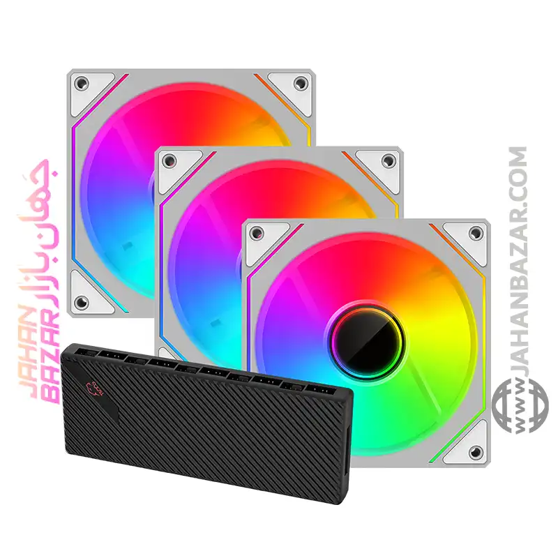 فن کیس گیمینگ تسکو پکیج سه عددی مدل Skadi Lux GFan 305 - Image 3