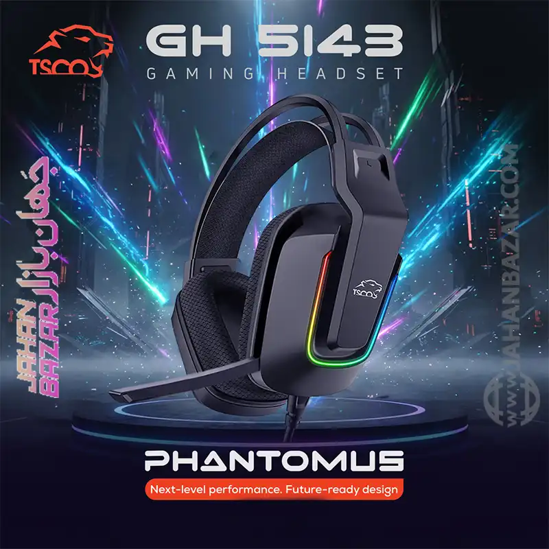 هدست گیمینگ تسکو TSCO مدل GH 5143 Phantomus - Image 3
