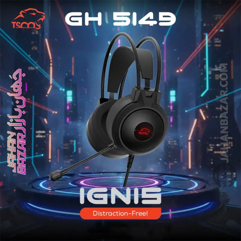 هدست گیمینگ تسکو TSCO مدل GH 5149 Ignis - Image 8