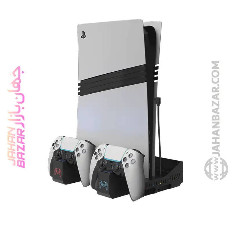 پایه شارژر گیم پد و فن خنک کننده تسکو TSCO مدل TGS 18 LootRack