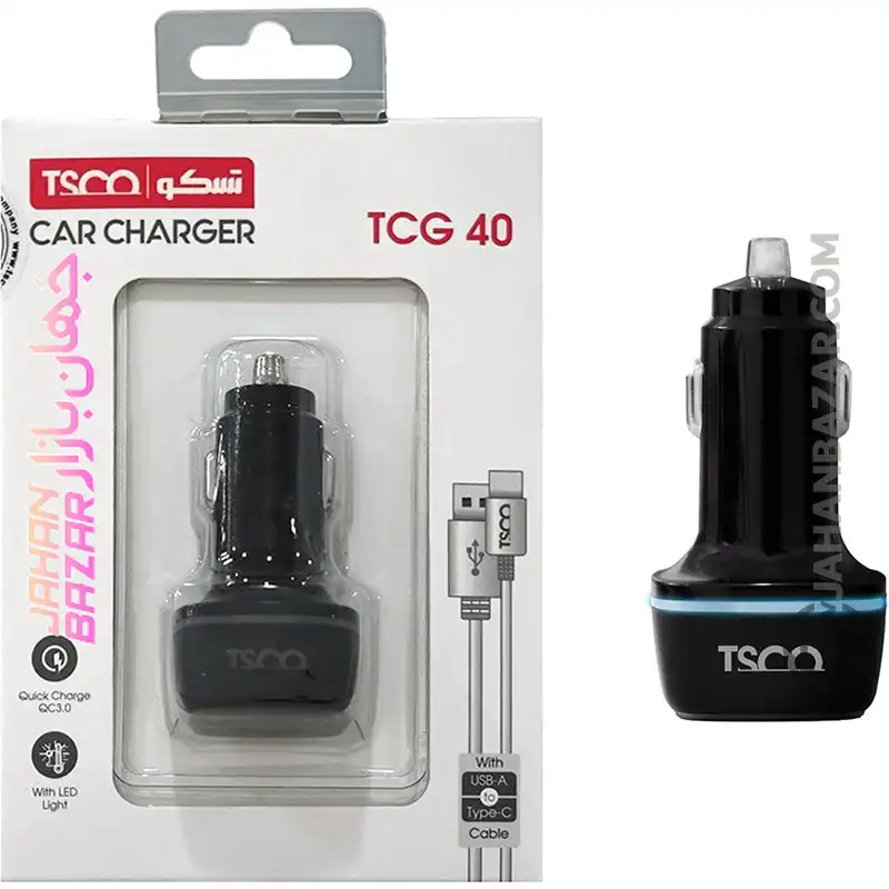 شارژر فندکی خودرو تسکو TSCO مدل TCG 40 - Image 12