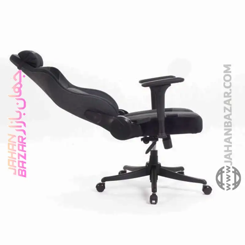 صندلی گیمینگ Renzo رنزو رویال مدل Dynamic FABRIC Black - Image 6