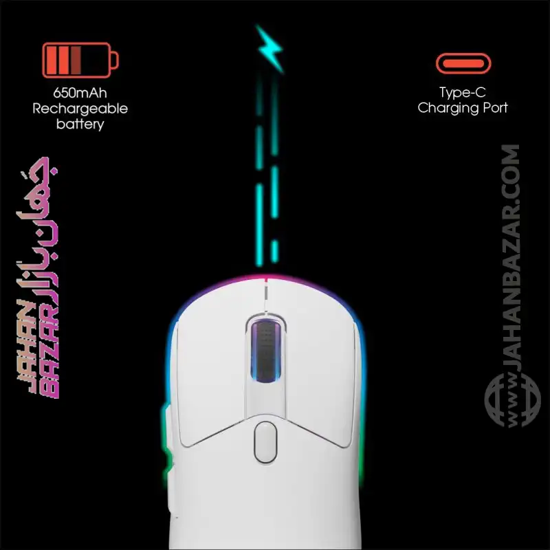 ماوس بی سیم گیمینگ تسکو مدل GM 2033 - Image 11