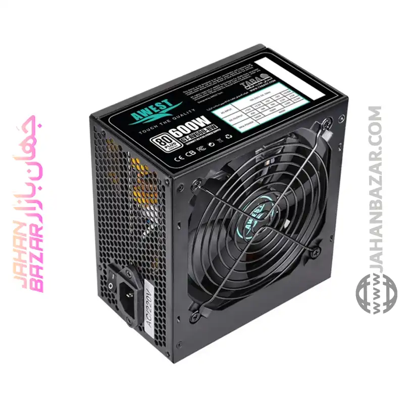 منبع تغذیه 600 وات اوست Awest - Image 2
