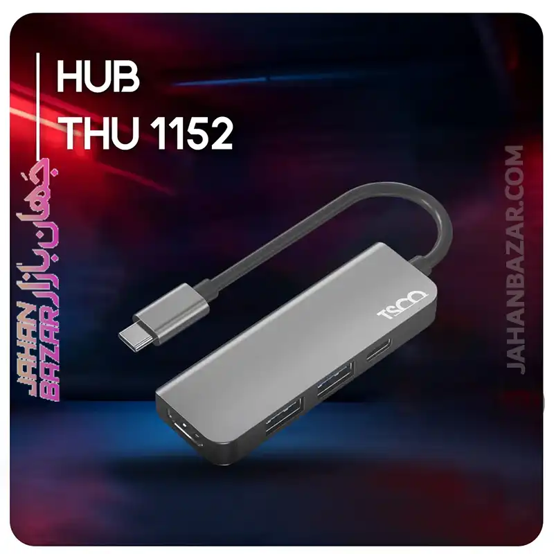 هاب USB تسکو TSCO چهار پورت مدل THU 1152 - Image 5