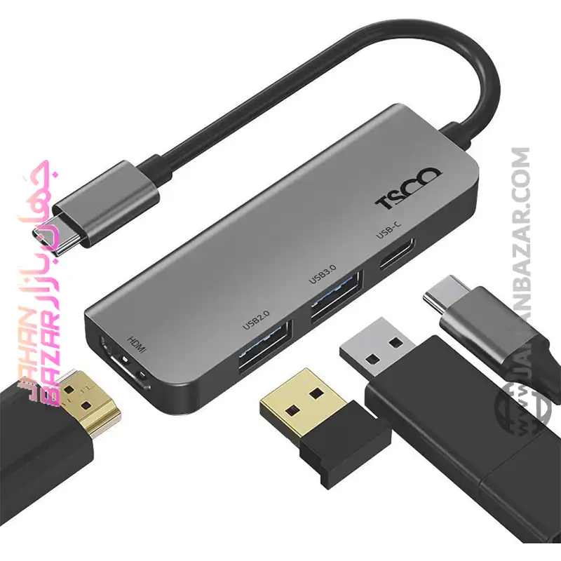 هاب USB تسکو TSCO چهار پورت مدل THU 1152 - Image 7