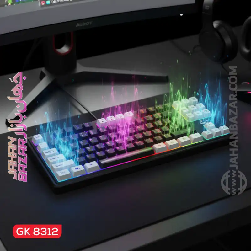 کیبورد گیمینگ تسکو گیم مدل GK 8312 - Image 6