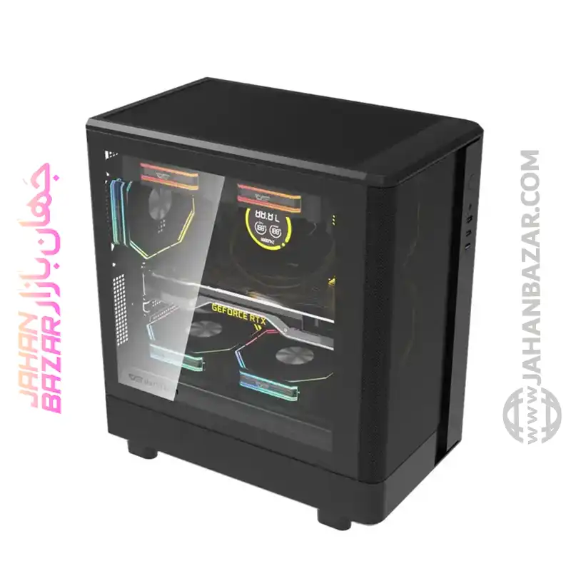 کیس کامپیوتر دارک فلش DB330M Mesh M-ATX - Image 7