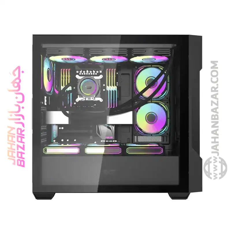 کیس کامپیوتر دارک فلش DS900 Mesh ATX - Image 4