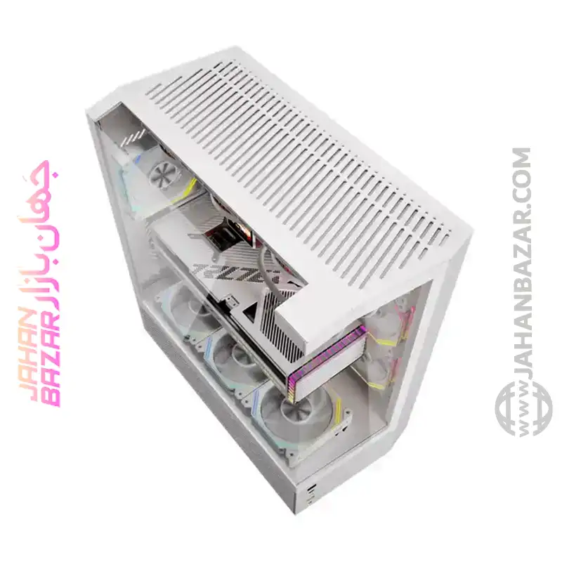 کیس کامپیوتر دارک فلش DY460 ATX WH - Image 3