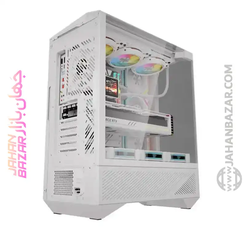 کیس کامپیوتر دارک فلش DY460 ATX WH - Image 8