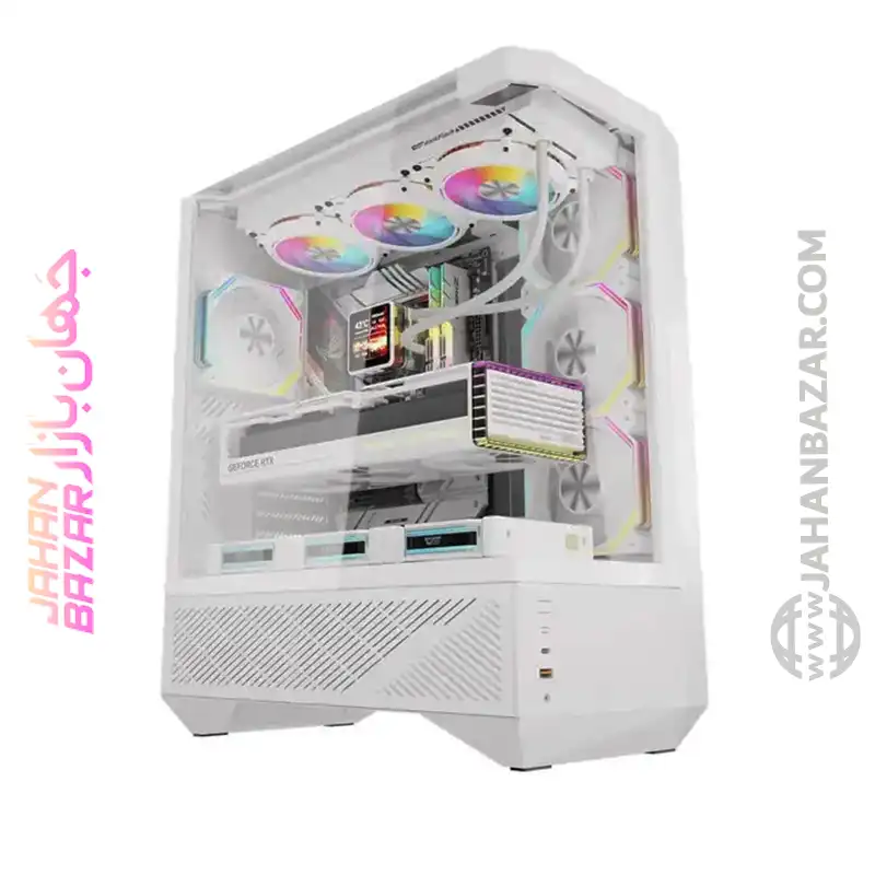 کیس کامپیوتر دارک فلش DY460 ATX WH