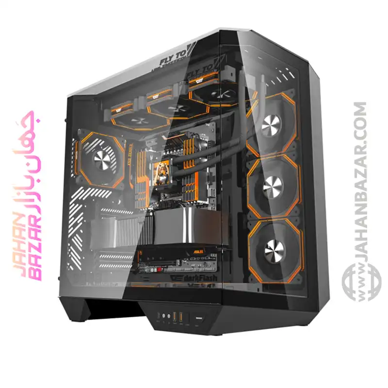 کیس کامپیوتر دارک فلش مدل DY470 ATX