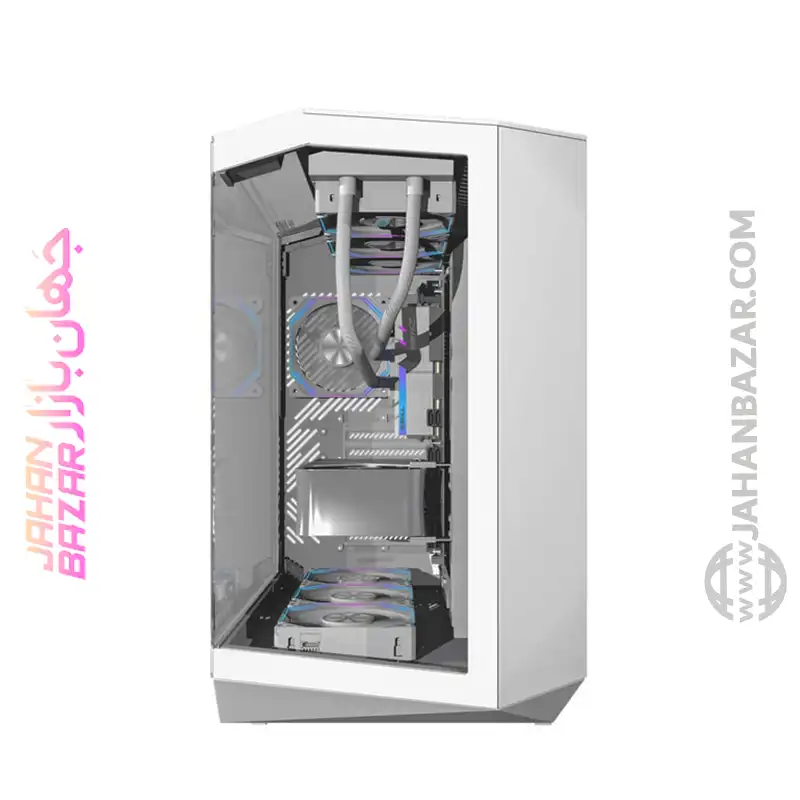 کیس کامپیوتر دارک فلش مدل DY470 ATX WH - Image 4