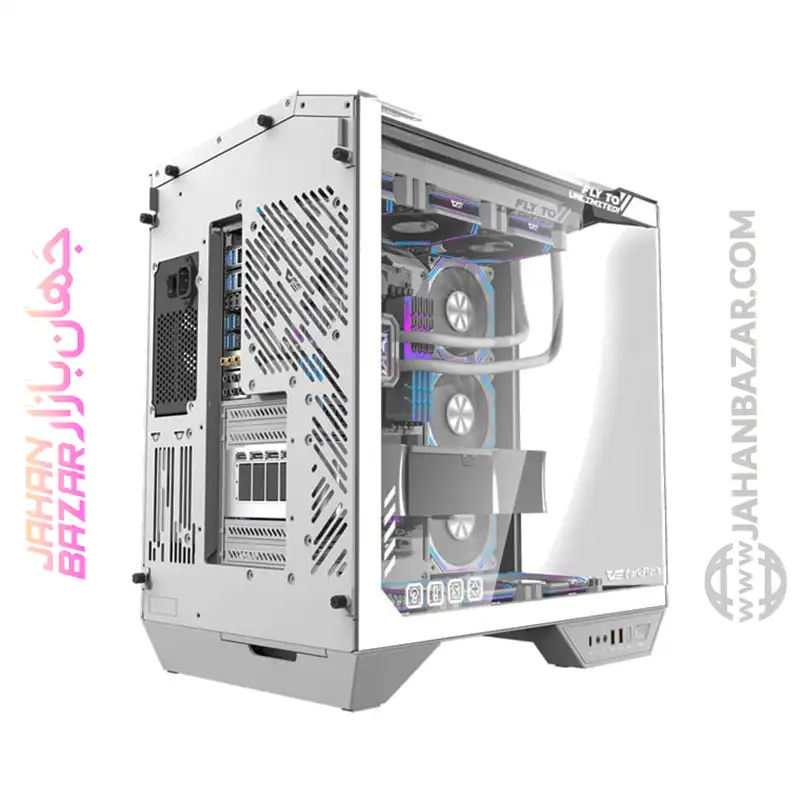 کیس کامپیوتر دارک فلش مدل DY470 ATX WH - Image 5
