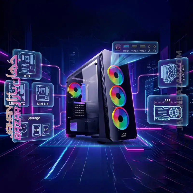 کیس گیمینگ تسکو TSCO مدل GC 4490 - Image 2