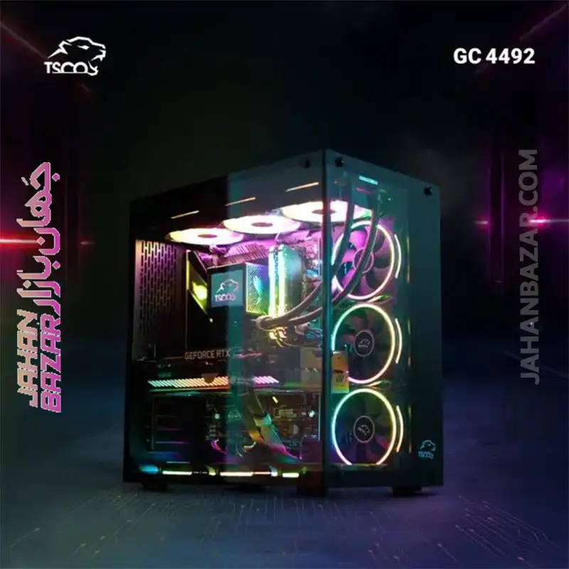 کیس گیمینگ تسکو TSCO مدل GC 4492 pro - Image 2