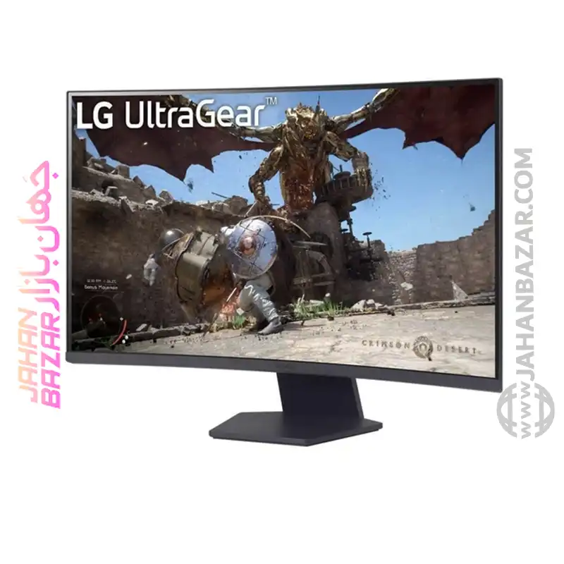 مانيتور خمیده گیمینگ 32 اینچ ال جی LG مدل 32GS60QC-B - Image 3