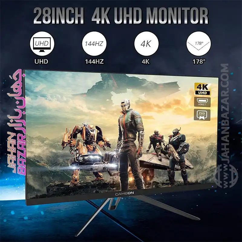 مانیتور 4k گیمینگ 28 اینچ مارک گیمون مدل GAMEON GO28UHDIPS 28 - Image 19