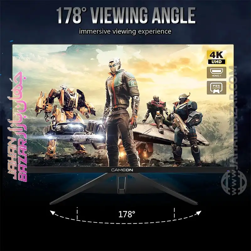 مانیتور 4k گیمینگ 28 اینچ مارک گیمون مدل GAMEON GO28UHDIPS 28 - Image 13