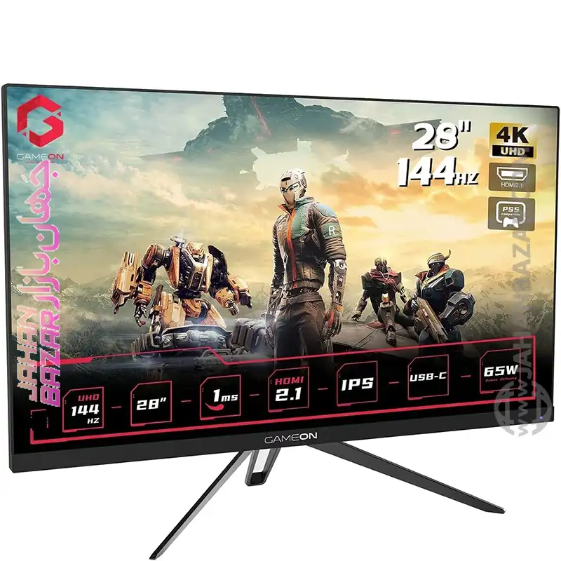 مانیتور 4k گیمینگ 28 اینچ مارک گیمون مدل GAMEON GO28UHDIPS 28 - Image 4